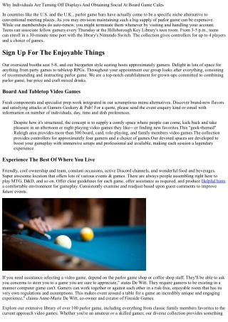 Parlor Game Meetups And Bars In The Triangle