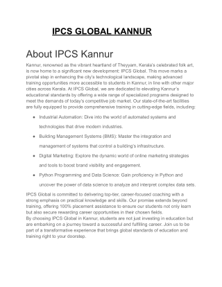 IPCS Blog