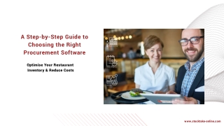 A Step-by-Step Guide to Choosing the Right Procurement Software