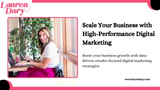 Scale Your Business with High-Performance Digital Marketing