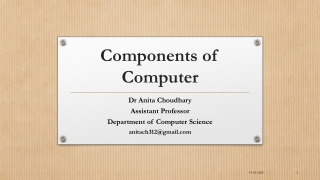L 3  Computer Components