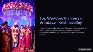 Marriage Halls in Vrindavan