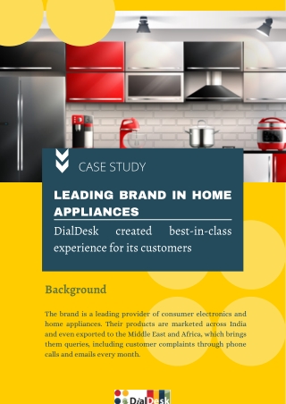 Leading Brand in Home Appliances – Innovation & Quality