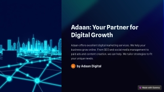 Boost Your Brand with Adaan's Digital Marketing Services