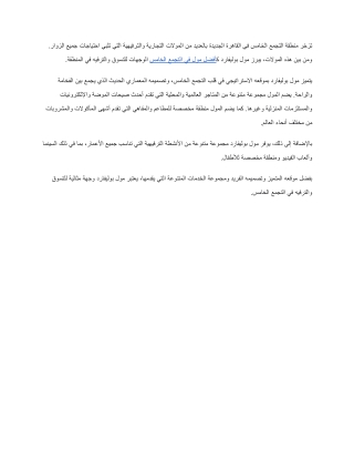 أفضل مول في التجمع الخامس