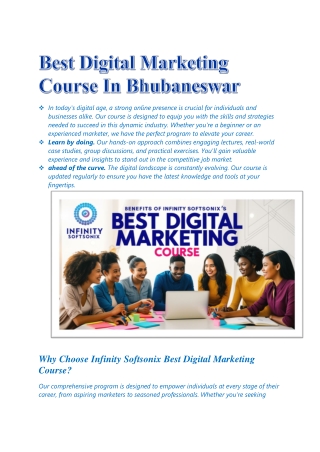 digital marketing course in bhubaneswar