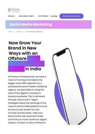 Top Offshore Social Media Marketing Agency in India for Global Brands