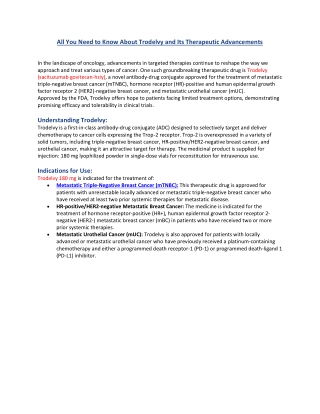 Trodelvy injection price in india