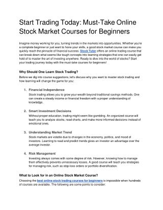 Start Trading Today_ Must-Take Online Stock Market Courses for Beginners - Google Docs