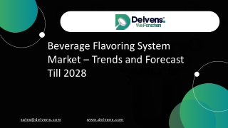 Beverage Flavoring System Market