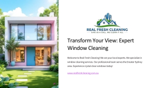 Expert Window Cleaning Services Near Me