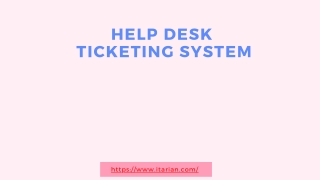 How a Help Desk Ticketing System Works