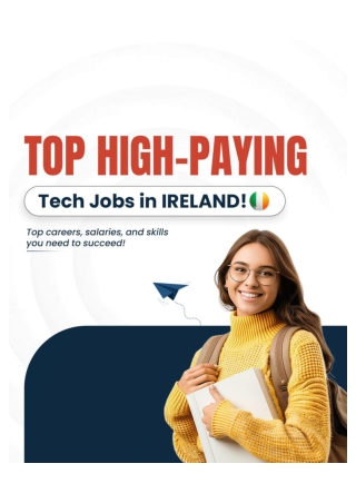 Top High Paying Tech Jobs in Ireland!