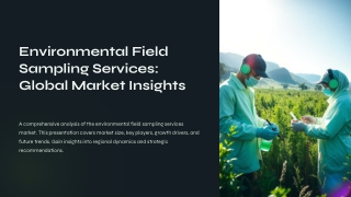Environmental Field Sampling Services