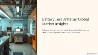 Battery Test Systems