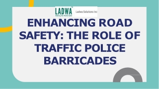 Traffic Police Barricade