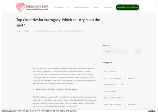 Top Countries for Surrogacy – Medipocket Surrogacy USA