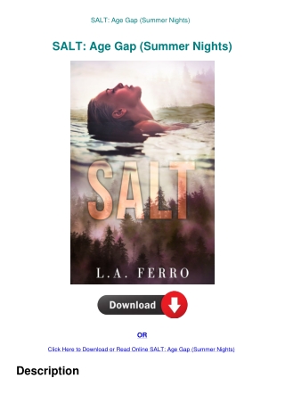 SALT Age Gap (Summer Nights)