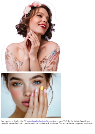 La Vie Nails & Spa: Postnatal Pampering