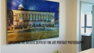 Exploring the Artistic Depth of Fine Art Portrait Photography