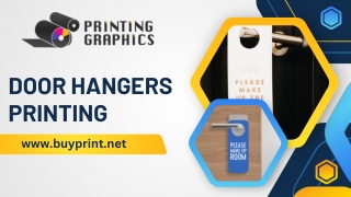 Top Quality Door Hangers Printing at Printing Graphics