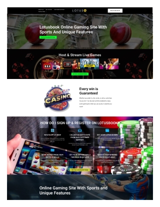 lotus book 247 sign up