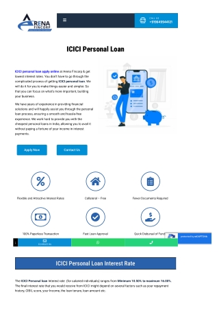 icici bank personal loan eligibility salary