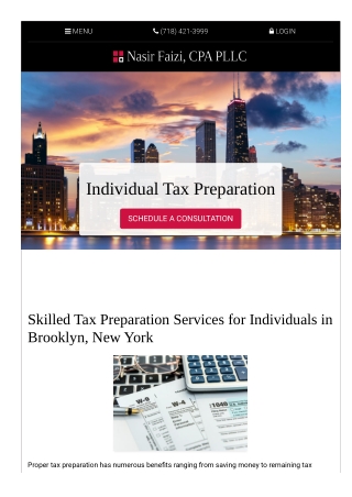 Tax Consultant Brooklyn