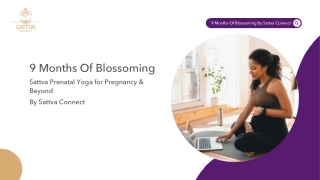 9 Months Of Blossoming - Online Yoga Course