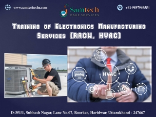 Training on EMS- RACW and HVAC Systems Manufacturing