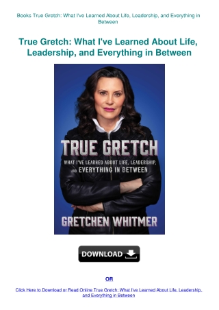 Books True Gretch What I've Learned About Life  Leadership  and Everything in Between