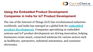 Hardware Prototype Design Companies in India Innovation from Concept to Reality