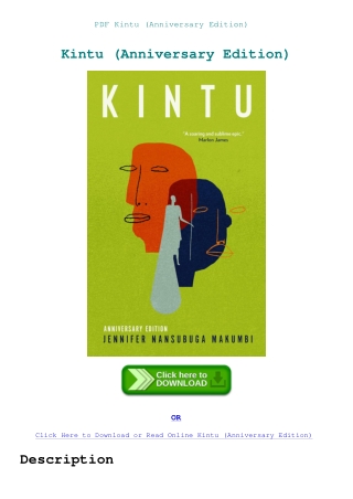 PDF Kintu (Anniversary Edition)