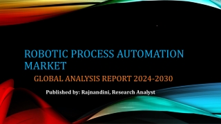 Robotic Process Automation Market Share Trends: Key Players & Competitive Landsc