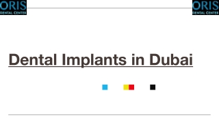 Dental Implants in Dubai - Oris Dental Center