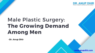 Male Plastic Surgery The Growing Demand Among Men
