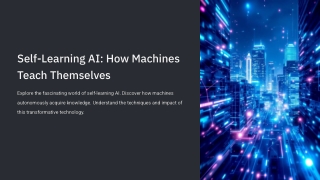 Self-Learning AI_ How Machines Teach Themselves