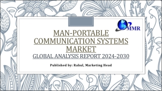 Man-Portable Communication Systems Market