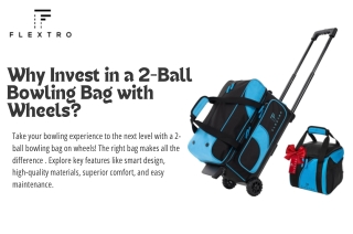 Why Invest in a 2-Ball Bowling Bag with Wheels