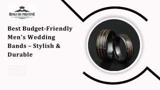 Best Budget-Friendly Men's Wedding Bands – Stylish & Durable