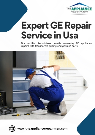 Same-Day GE Repair Repair Service Near You - The Appliance Repairmen