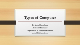 L 12 Types of Computer