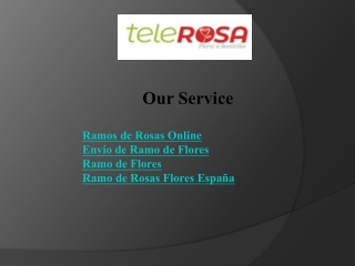 Ramo de Rosas Flores España