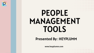 Unlock People Management Tools' Potential for a More Effective Workforce