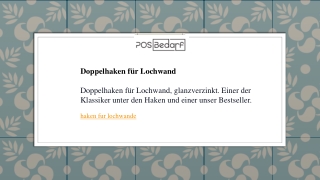 Organisieren Sie mit langlebigen Haken für Stecktafeln in Verkaufsdisplays.