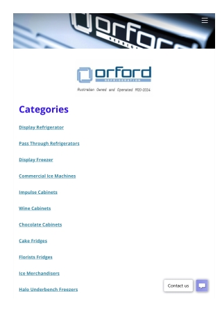 Commercial refrigeration sydney