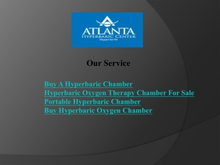 Buy A Hyperbaric Chamber