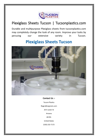 Plexiglass Sheets Tucson  Tucsonplastics.com