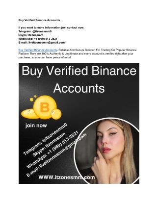 Buy Verified Binance Account - Merchant, P5P, Verified Plus