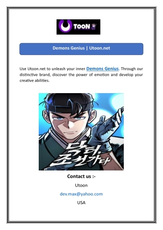 Demons Genius  Utoon.net